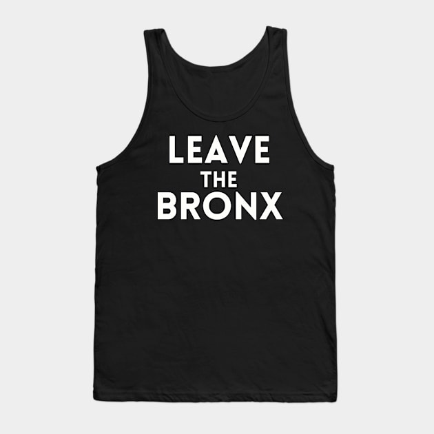 Leave The Bronx - Inspired by MST3K Riffs on Escape 2000 Tank Top by TJWDraws